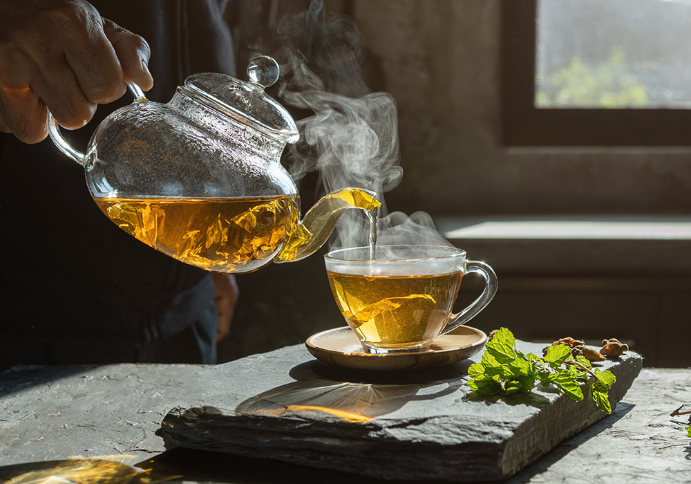 شرکت واردات و پخش مواد غذایی لیره - لاغری با چایی سبز